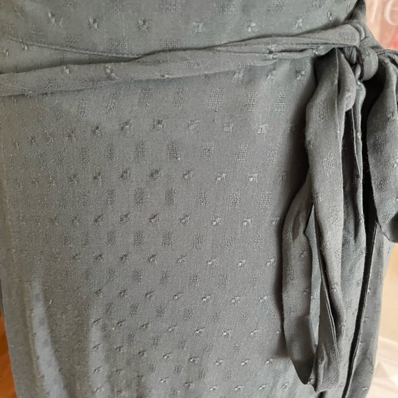 Ecote Slate Blue Maxi Wrap Skirt - Picture 3 of 6